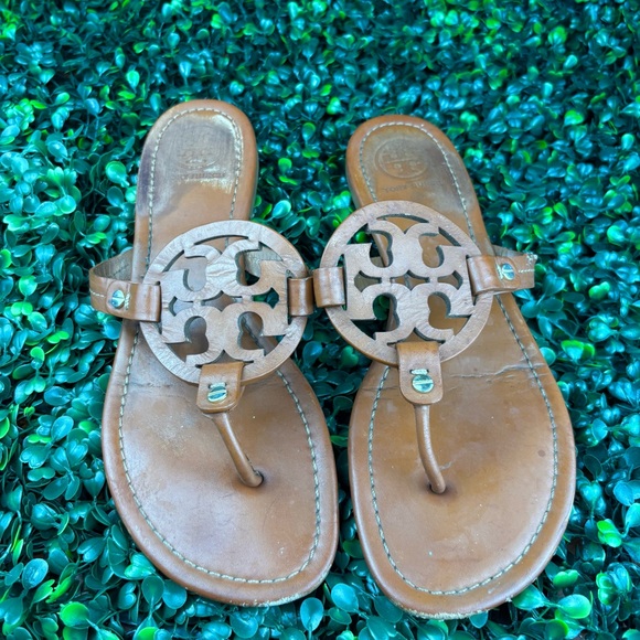 TORY BURCH THONG SANDALS SIZE 10 WOMAN - Picture 1 of 10